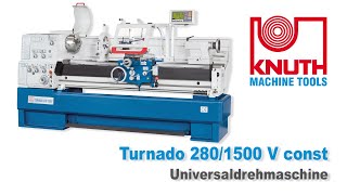 KNUTH Universaldrehmaschine Turnado 280/1500