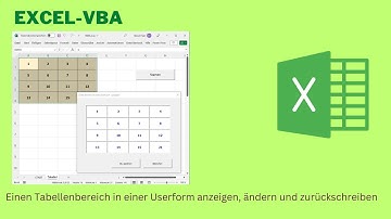Video 358: 📝 Excel-UserForm mit TextBoxen verknüpfen: Daten anzeigen & zurückschreiben per VBA