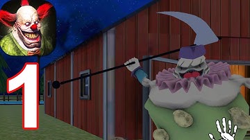 Scary Horror Clown Survival: Death Park Escape 3D - Gameplay Walkthrough Part 1 (Android,iOS)