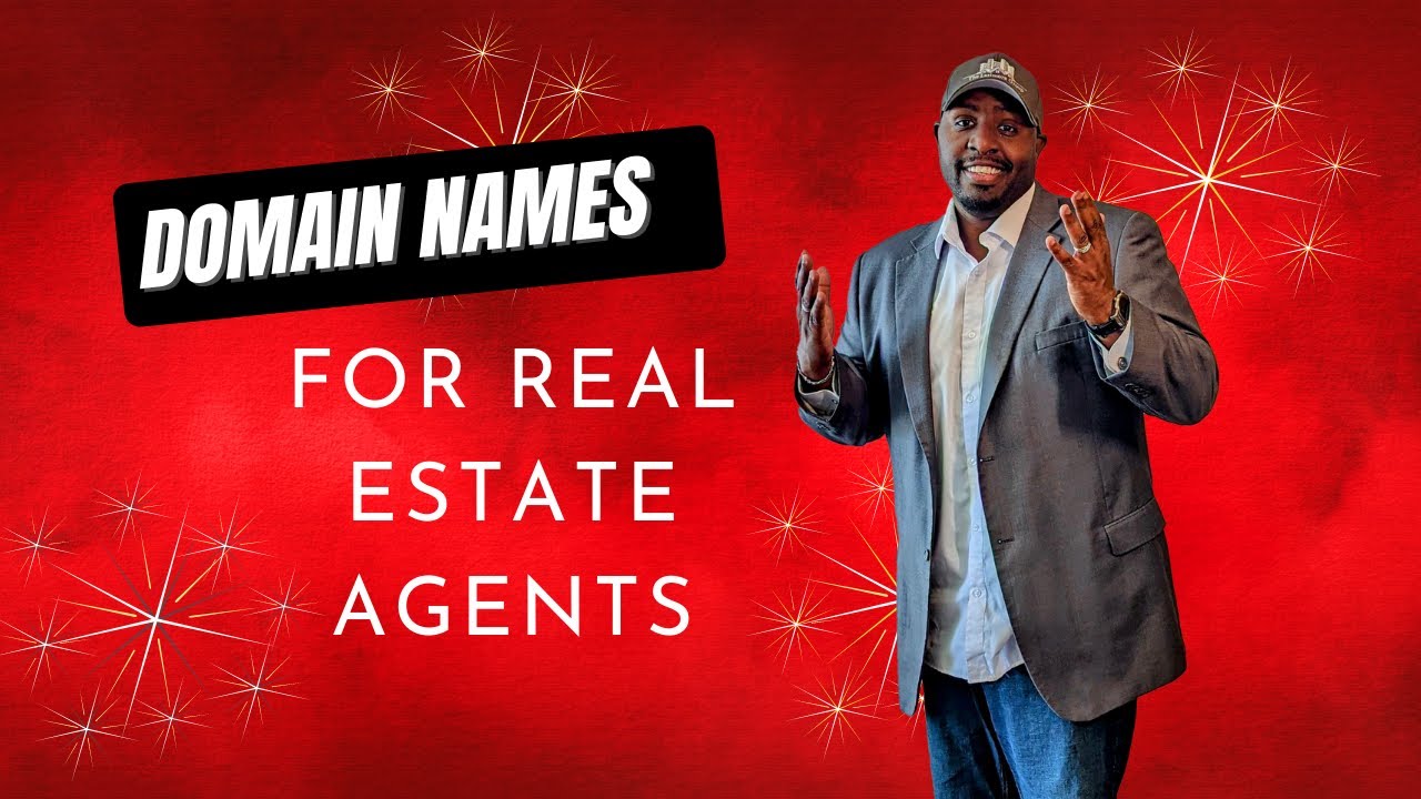 Domain names for real estate agents YouTube