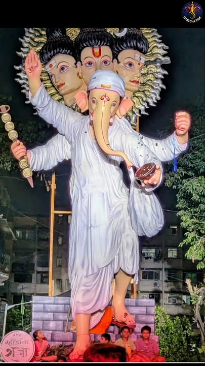 malwani mahda cha maharaja 2025 | ganpati aagman 2025 | parel workshop 2025 |ganesh chaturthi#shorts