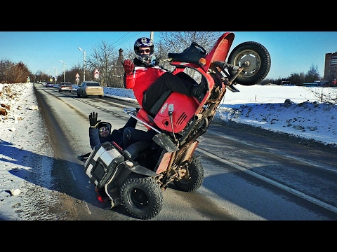 МУРАВЕЙ обзор и тест-драйв мотороллера