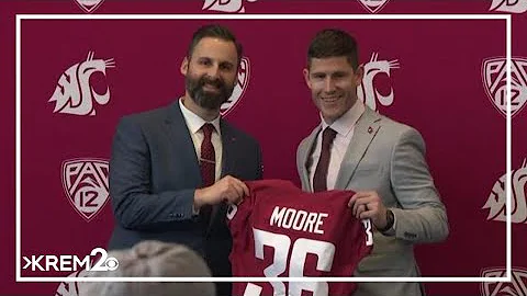 Kirby Moore introduced as 36th head football coach at Washington State