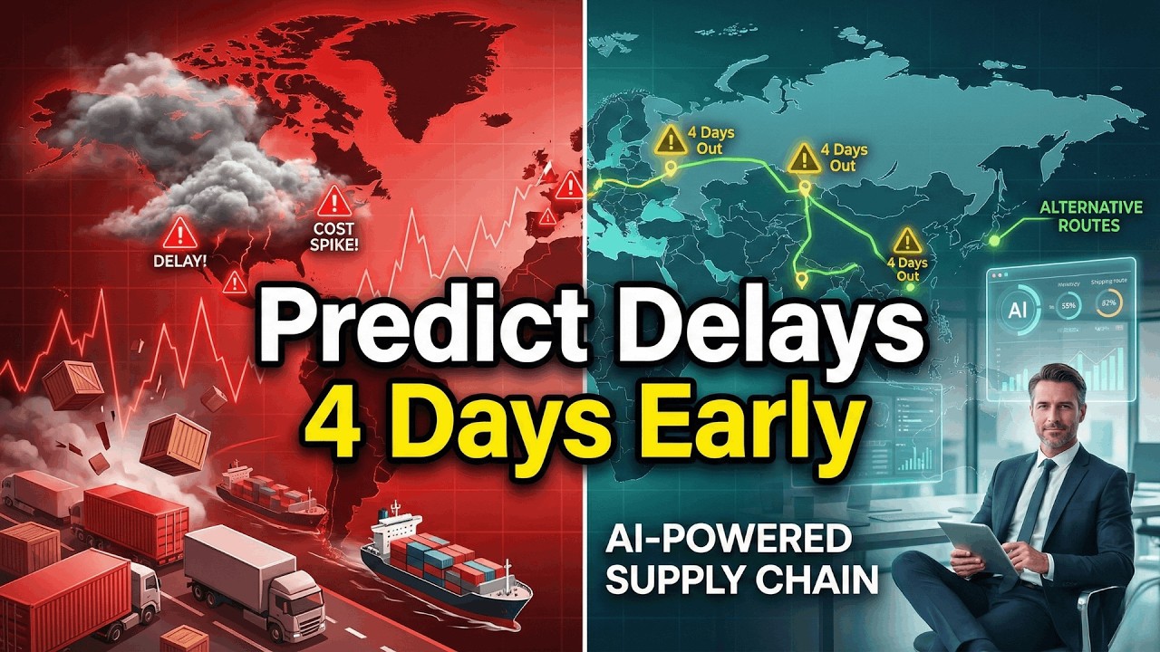 How AI Voice Agent Spots Supply Chain Risks Early  Predictive Alerts with Archiz AI Demo
