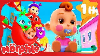 Day of the Living Doll | Morphle 1 HR | Moonbug Kids - Fun Stories and Colors