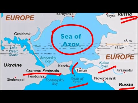 Sea of Azov full video in description #uppcs #govtjobs #upsc #prelims #map #azov #ukraine #russia