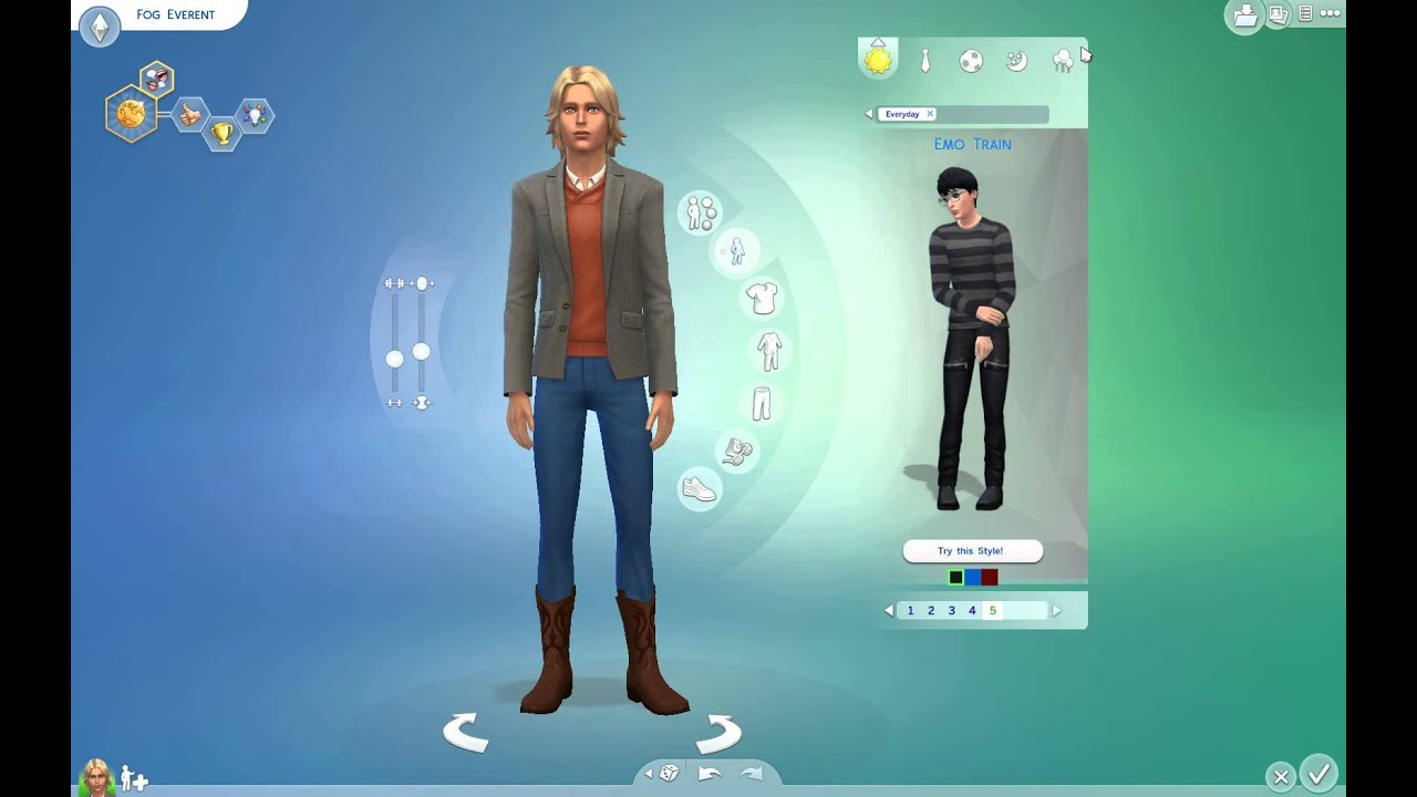 The Sims 4: Recreating Fog Everent, The Shadow's First - YouTube