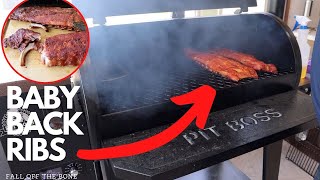 Fall Off The Bone Baby Back Ribs On The Pit Boss Pro Series