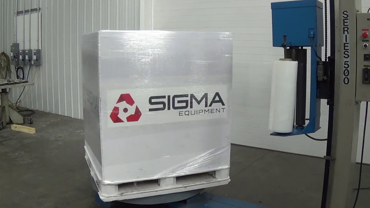 Liberty Series 500 High Profile Stretch Wrapper SIGMA Equipment YouTube