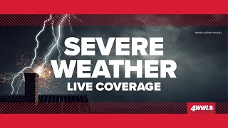 Tornado warning for part of St. Tammany Parish, Hancock County