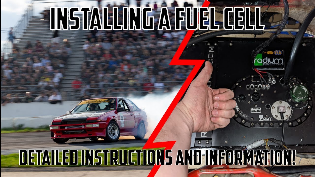 HOW TO INSTALL a RACE CAR FUEL CELL! YouTube