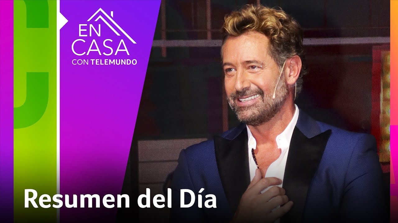 Gabriel Soto se sincera sobre Geraldine Bazán con mensaje y más | En Casa Con Telemundo