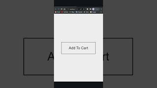 How to Create a Bounce Button Hover Effect Pure CSS - #shorts
