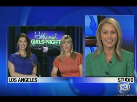 Actors Ali Landry and Alison Sweeney promote movie "Hollywood Girls Night"
