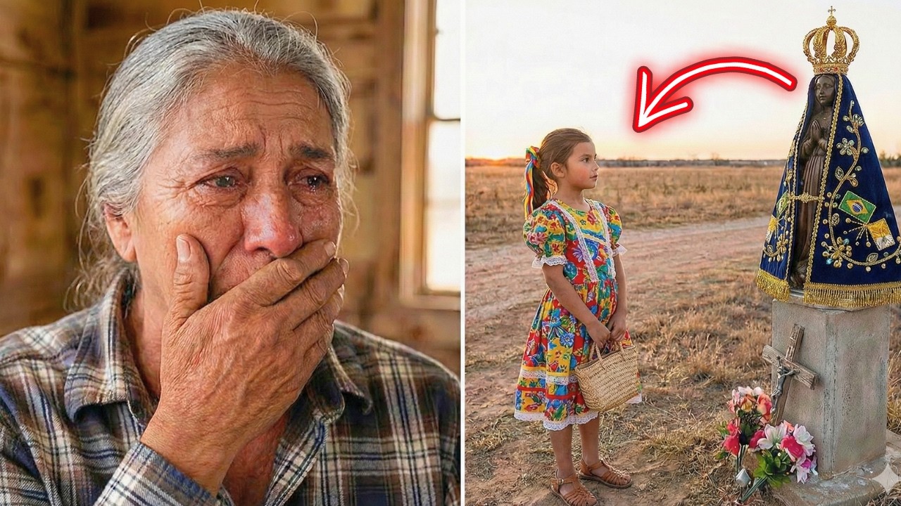 Uma menina Órfã Encontrou Nossa Senhora Aparecida ao Amanhecer, e então aconteceu ISSO...