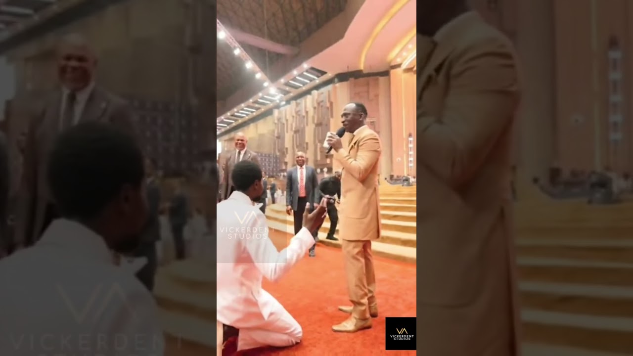 My hand reached his head? 😅🔥 #DrPaulEnenche #Dunamis #theglorydome
