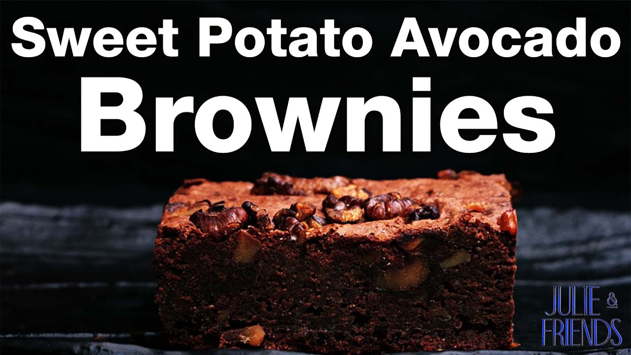 Healthy Sweet Potato Avocado Brownie Recipe YouTube