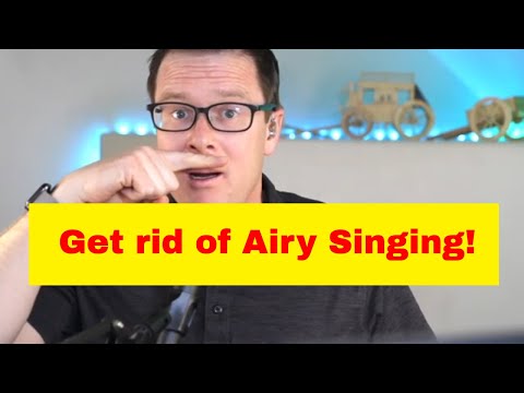 تخلص من الغناء الهوائي