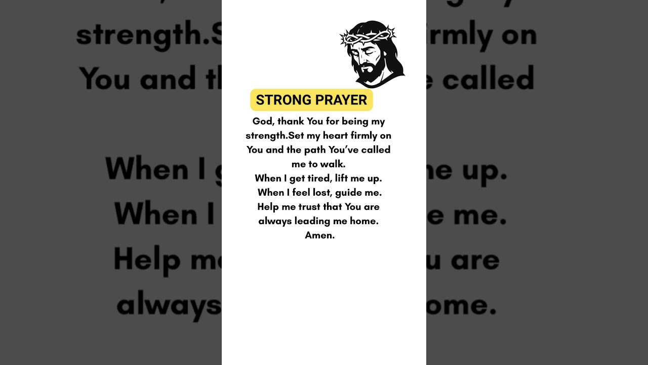 Powerful prayer  
