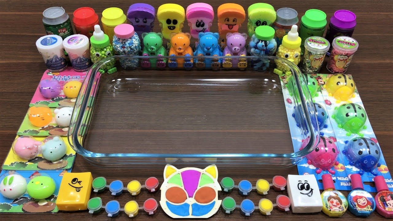 Mixing Random Things into Store Bought Slime | Satisfying Slime Videos