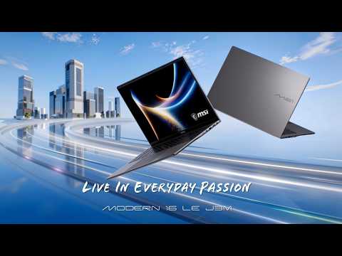 Modern 16 LE J3M — Live in Everyday Passion | Business Laptop | MSI