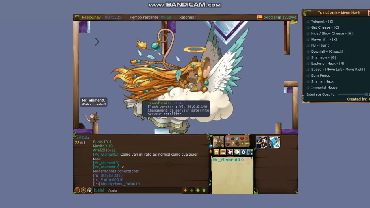 Hack Transformice 06/06/2018 ANT/BAN/FLY/ETC TFMCLIENT!