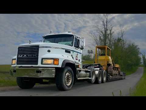 Back On The Road! $12,000 Auction Mack Hauls Again! (cat 977 Comes Home)