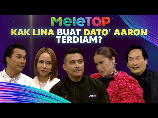 KELAKAR! Dato' Aaron Aziz 'Kelu' Bila Kak Lina TERJAH Soalan Cepumas | MeleTOP | DAC class=