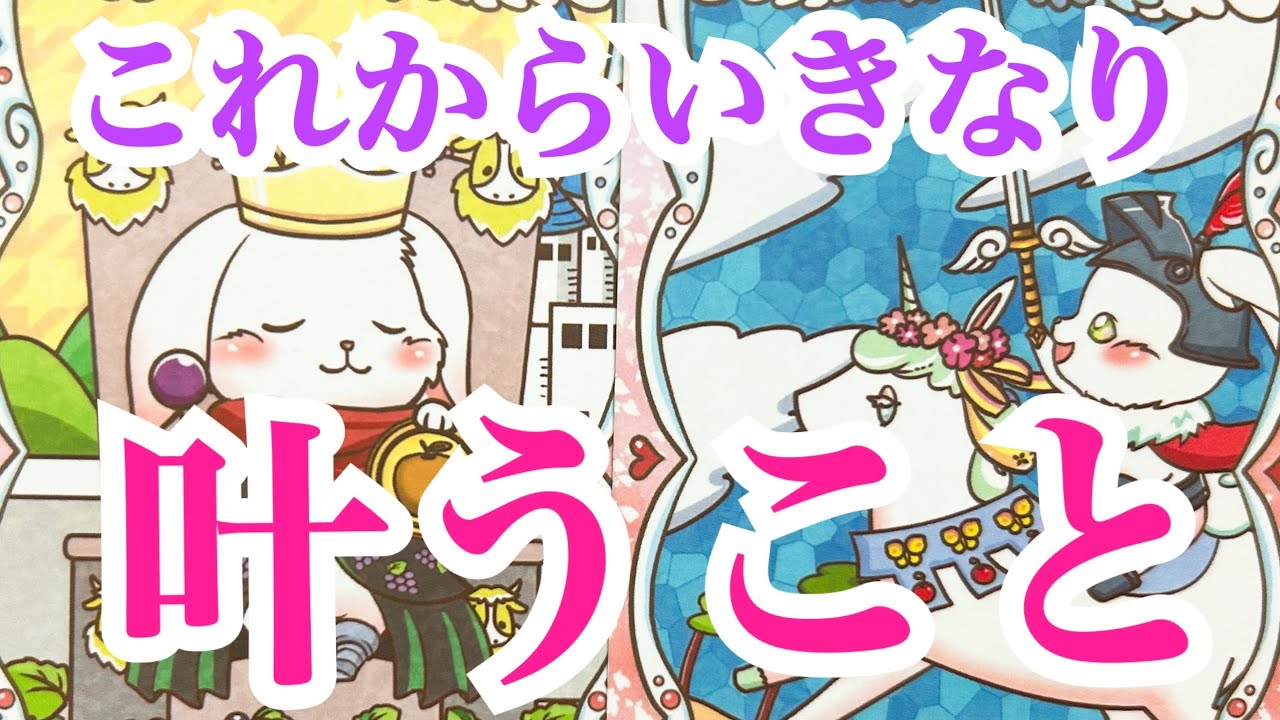 【驚きました‼️】これからいきなり叶うこと💫✨ぶんちゃん編集ミスで一部BGMが重なってしまってます🙏💦ご理解の上ご視聴ください🙇‍♀️