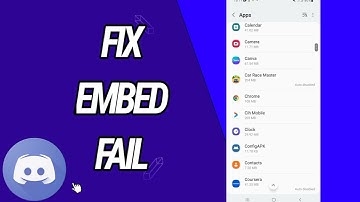 How To Fix And Solve Embed Fail On Discord App