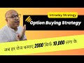 Option buying strategy for intraday | BB Breakout Intraday | Option trading with technical analysis