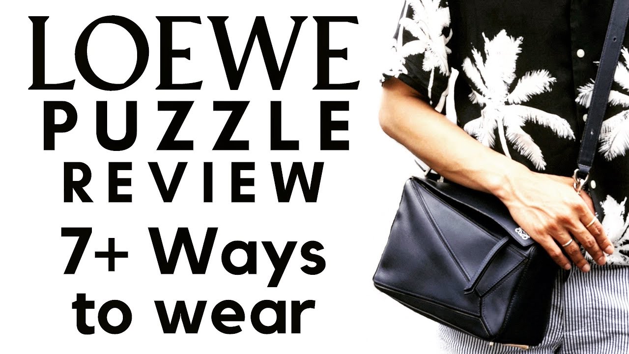 LOEWE PUZZLE BAG REVIEW + 7 and more 