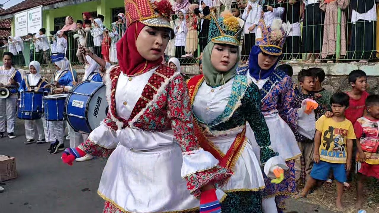 KEREN‼️TERBARU ATRAKSI DRUMBAND SMP BP MARGASARI