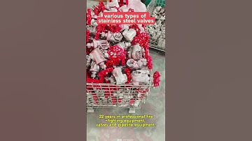 Fire-fighting equipment, valves, and pipeline accessories, 22 years. #valve #pipeline #export trade