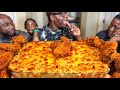 Your enemies will repent soon soul food sunday recipe fried chickenmac  cheese mukbang eating