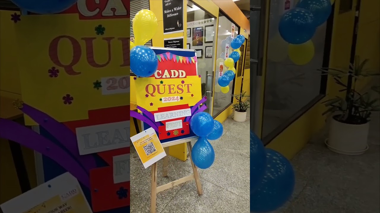 CADD Quest- The learning Fest 2024 at CADD Centre Chhattarpur!