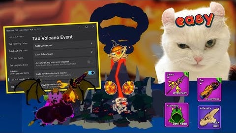 Blox Fruits Script | Find (Volcanic) Prehistoric Island (Banana Cat Hub) - Showcase