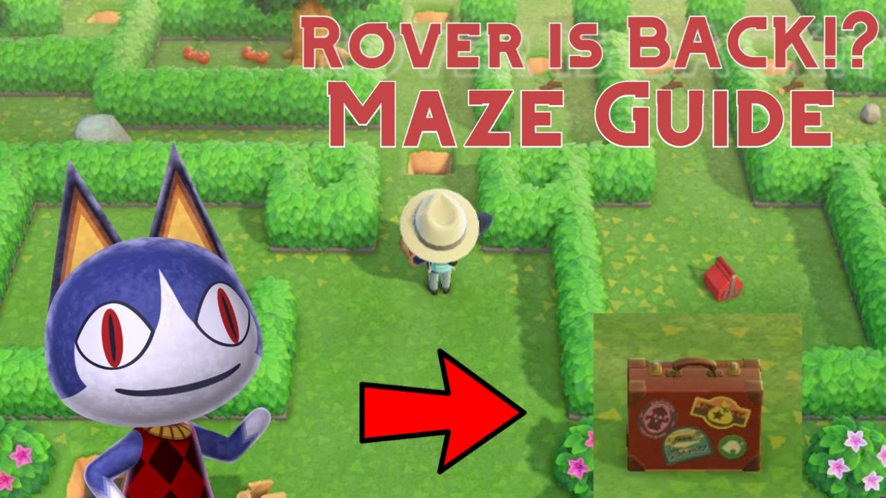 Expert GUIDE to May Day MAZE Animal Crossing New Horizons YouTube