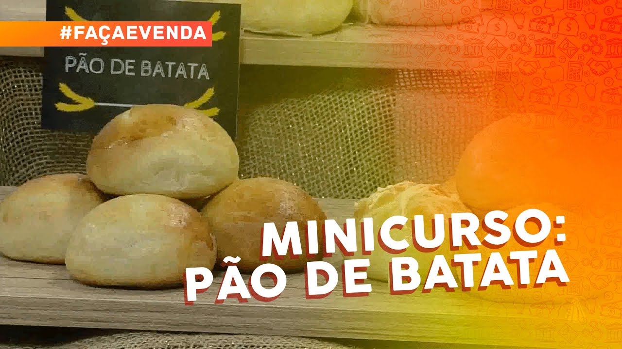 Minicurso de pães: pão de batata