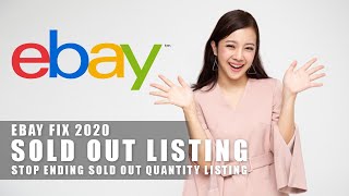 How To increase Quantity When All Sold Out On Listing eBay - Fix 2020
