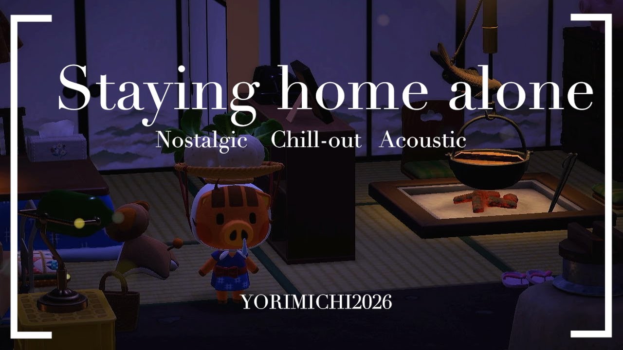 【あつ森BGM】🐗ウリのお留守番｜Relaxing Lo-fi Mix｜勉強・作業用・睡眠導入・リラックス