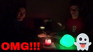 PLAYING WITH THE OUIJA BOARD CAMERA BUGS OUT!!!! (SOOO SCARY)👻👻👻