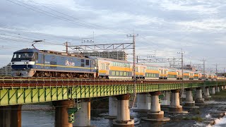 E233系 中央快速線用グリーン車 甲種輸送／2024年10月15日（火）動画