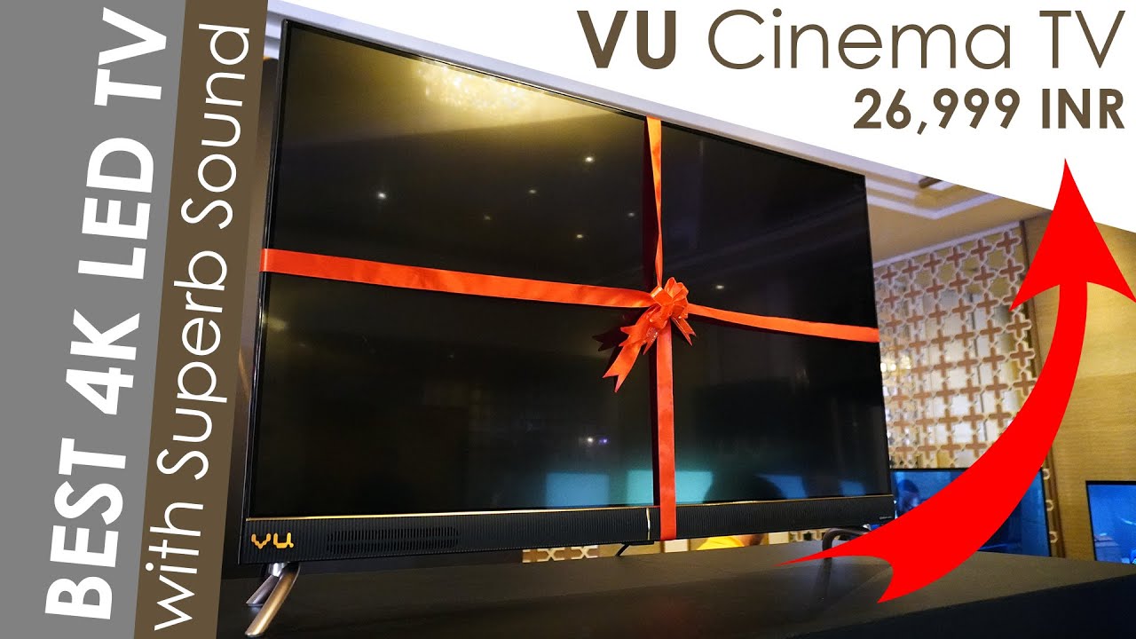 VU Cinema TV | First Impression, Launch Event & Pricing