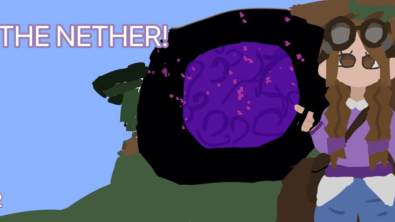 GOING TO THE NETHER FOR THE FIRST TIME | Minecraft Survival lets play ...