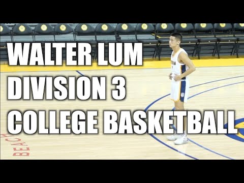 Walter Lum Plays For Whitman, A Division 3 College Basketball Team