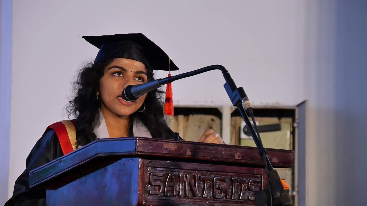 Ms. Kareena Anna Jacob | Convocation Speech | Saintgits Convocation Ceremony |  Batch of 2025
