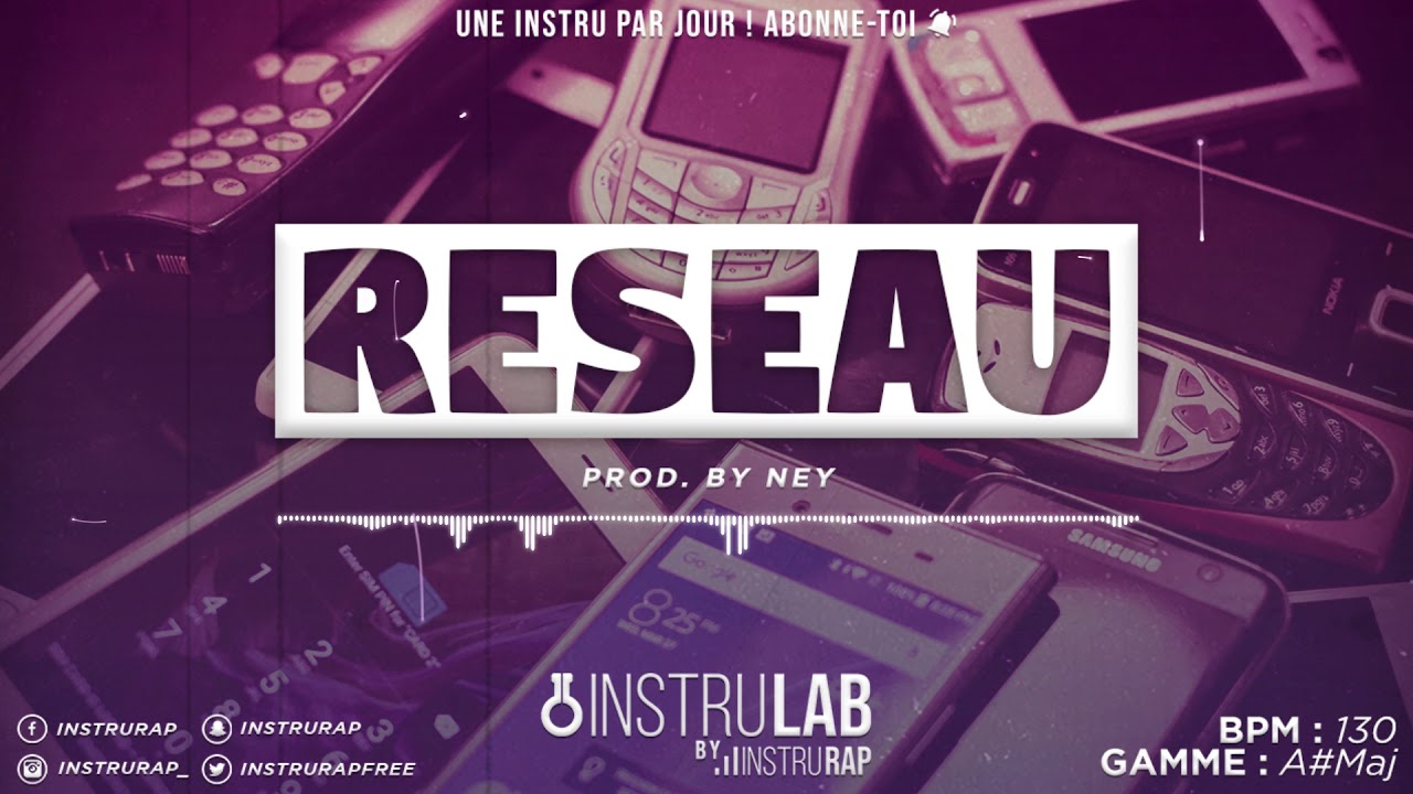 [FREE] Instrumental Rap Trap 2020 | Instru Rap Lourd/Freestyle - RESEAU - Prod. By NEY