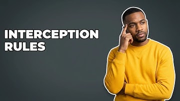 When Does a Defensive Player Catching a Pass Result in an Interception?