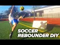 Soccer DIY Rebounder - Create Your Own Rebounder For CHEAP!! image